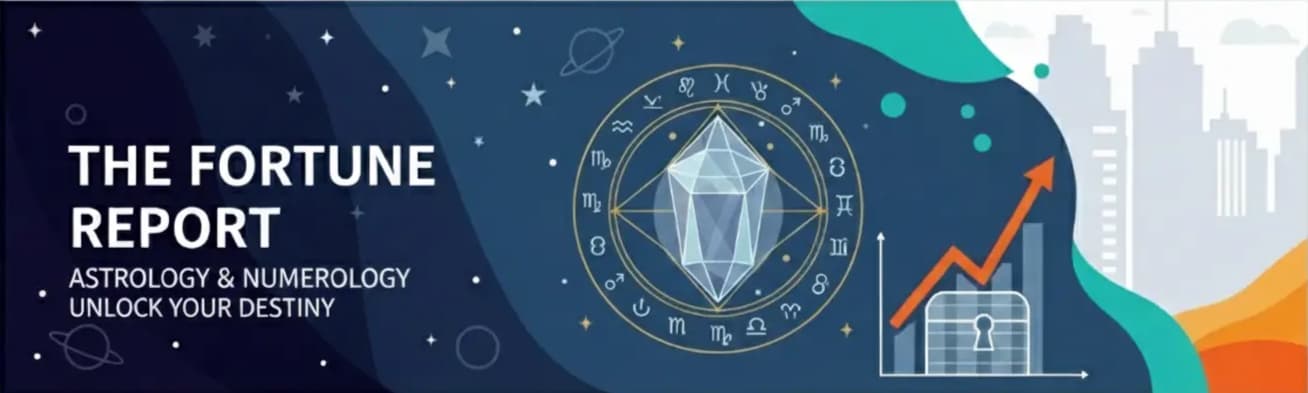 आपका भाग्य कोड: एक संयुक्त ज्योतिष और अंकज्योतिष रिपोर्ट